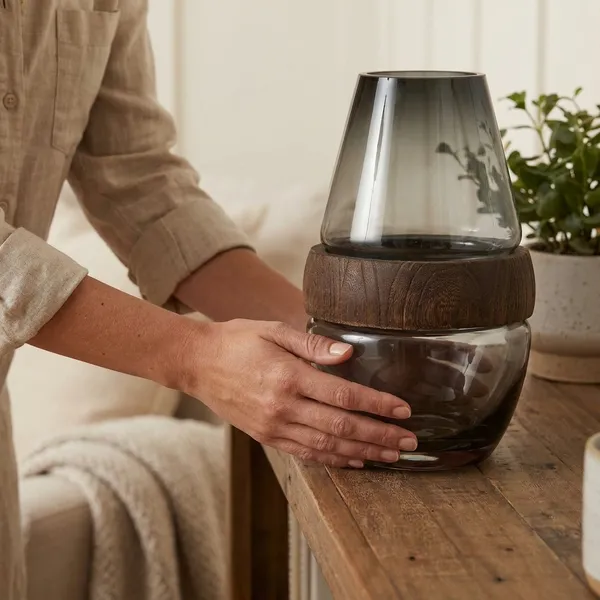 Smoked_Glass_Carafe_with_Wooden_Band
