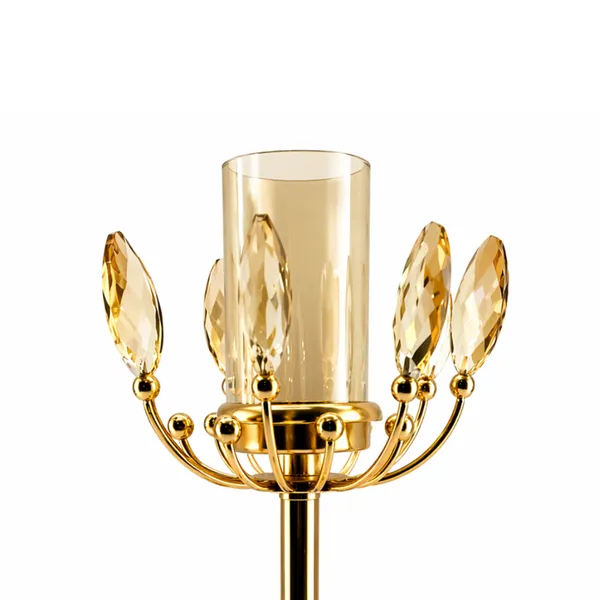 Gold-Toned_Candle_Holder_with_Glass_Cylinder_and_Crystal_Accents