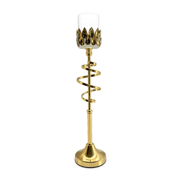 Decorative_Golden_Metal_Candle_Holder_with_Crystal_Accents
