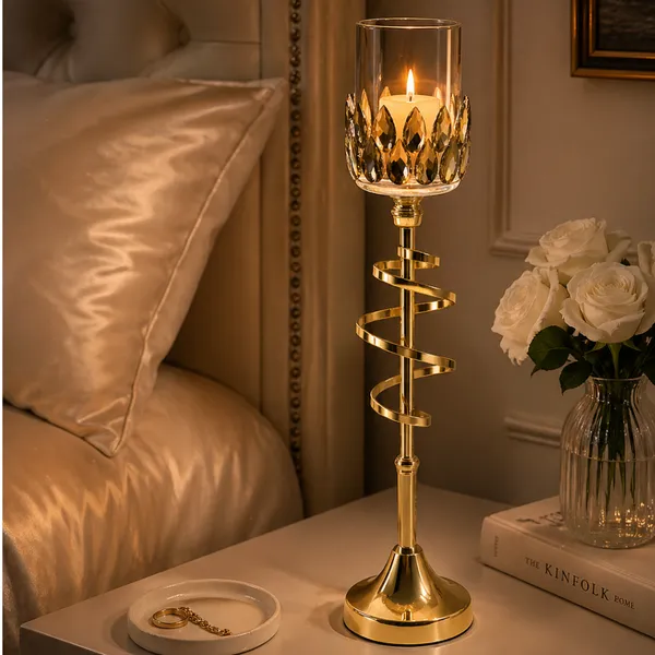 Decorative_Golden_Metal_Candle_Holder_with_Crystal_Accents
