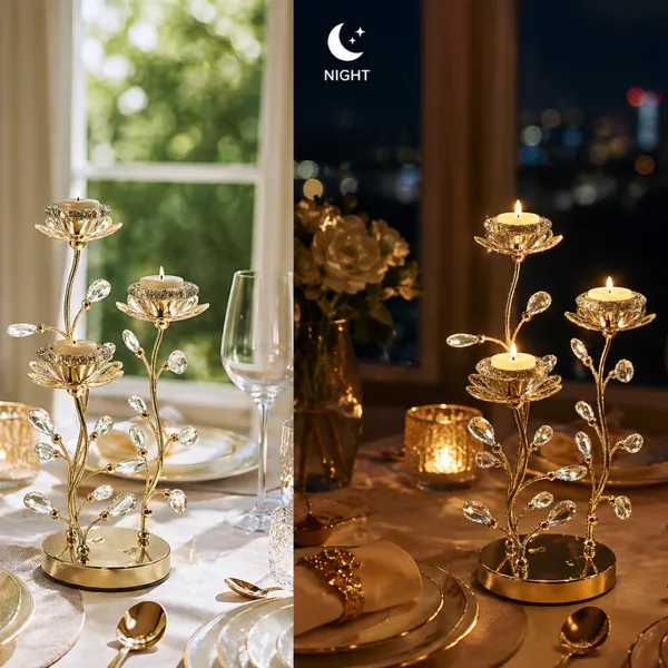 3-Light_Golden_Candle_Holder_Stand_with_Crystal_Accents