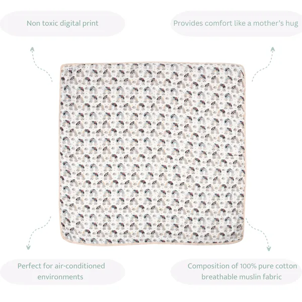 Rainbow_Vibes_6-layer_100%_Organic_Cotton_Muslin_Reversible_Blanket