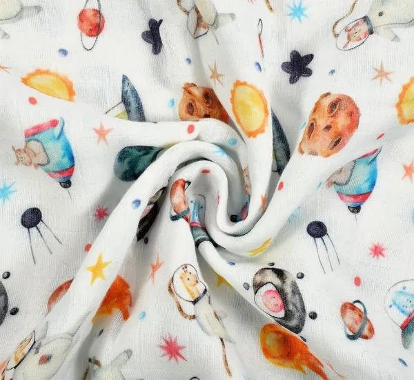 Pets_Of_The_Galaxy_6-layer_100%_Organic_Cotton_Muslin_Reversible_Blanket