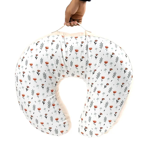 Ferns_&_Roses_100%_Nursing/Feeding_Pillow_with_removable_organic_cotton_cover