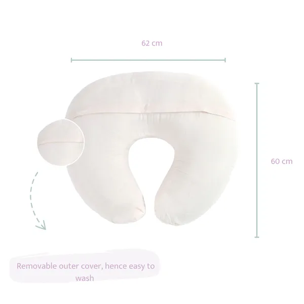 Rainbow_Vibes_100%_Nursing/Feeding_Pillow_with_removable_organic_cotton_cover