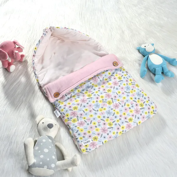 Eden_Garden_100%_Oragnic_Cotton_Muslin_Carrier_Nest/_Sleeping_Bag