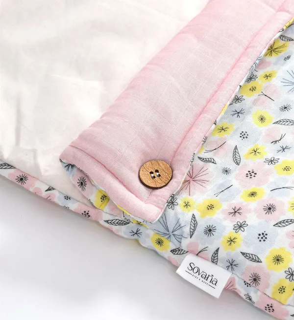 Eden_Garden_100%_Oragnic_Cotton_Muslin_Carrier_Nest/_Sleeping_Bag