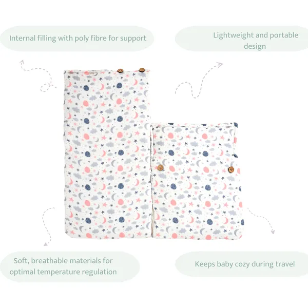 Twinklers_100%_Organic_Cotton_Muslin_Carrier_Nest/_Sleeping_Bag