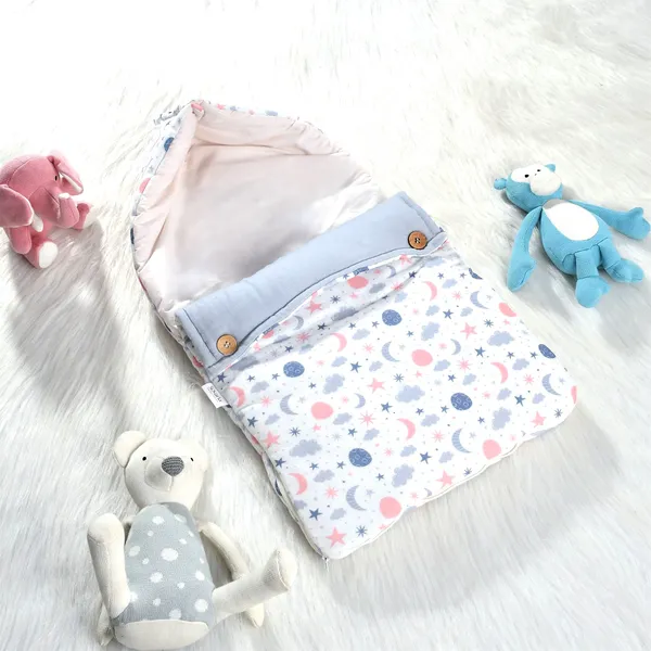Twinklers_100%_Organic_Cotton_Muslin_Carrier_Nest/_Sleeping_Bag