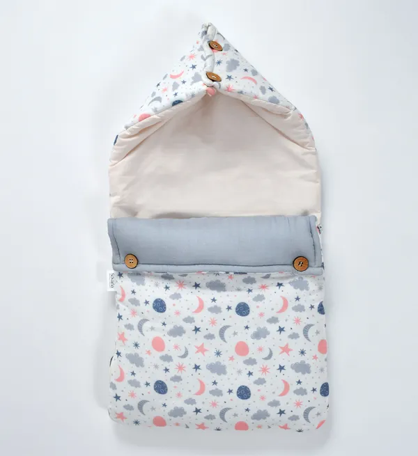 Twinklers_100%_Organic_Cotton_Muslin_Carrier_Nest/_Sleeping_Bag