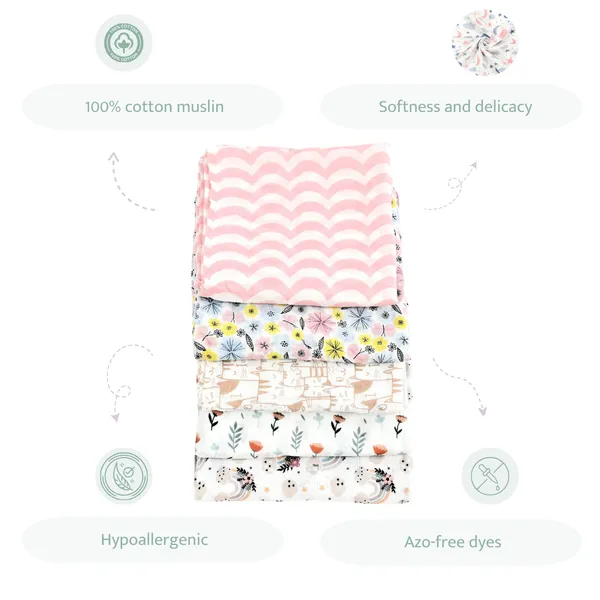 Swaddles_Set_Of_5_(Pink)