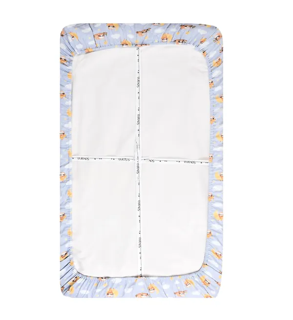 Koala_Dreams_100%_Satin_Fitted_Cribsheet_For_Baby_Bedding