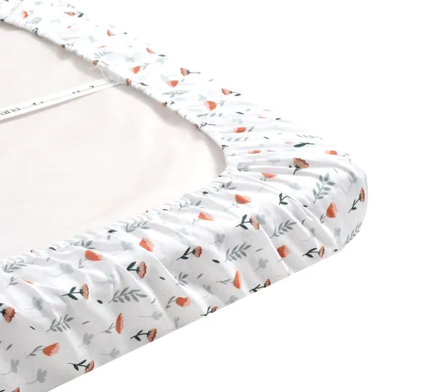 Ferns_&_Roses_100%_Satin_Fitted_Cribsheet_For_Baby_Bedding