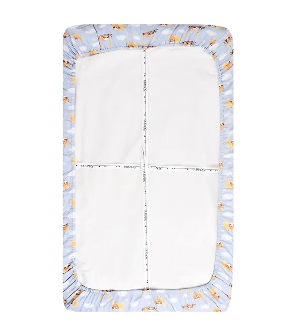 Koala_Dreams_Plus_Grey_Combo_100%_Satin_Fitted_Cribsheet_For_Baby_Bedding