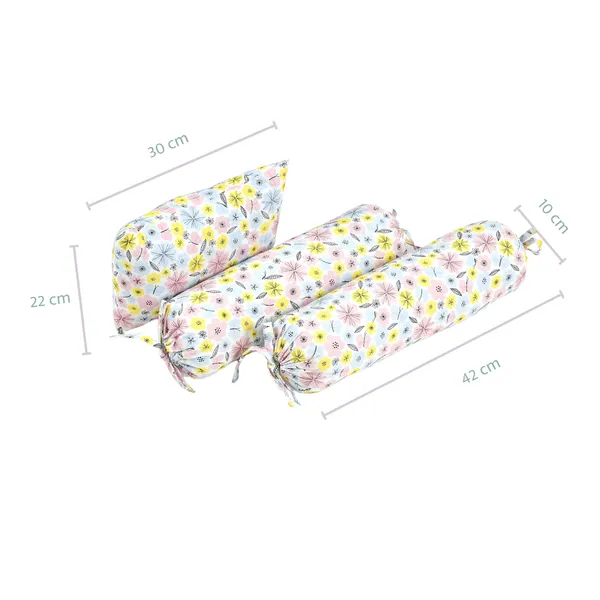 Eden_Garden_Bedding_Set:_Mattress,_Mustard_seed_pillow,_2_Bolsters,_and_quilt