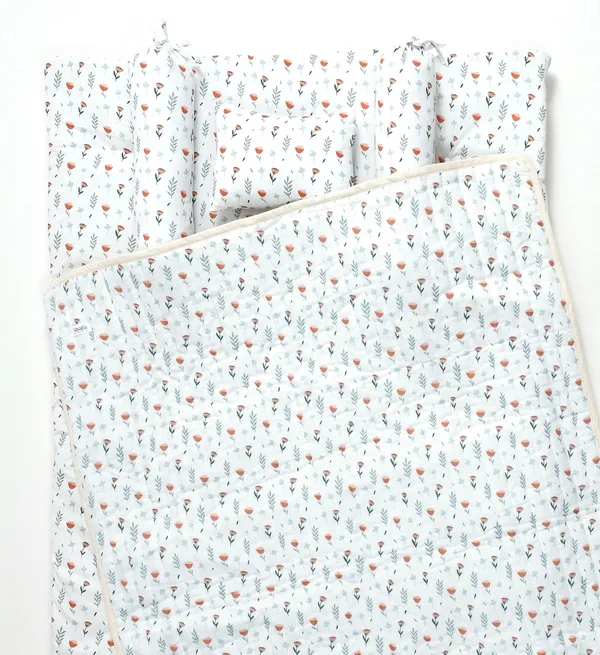 Ferns_&_Roses_Bedding_Set:_Mattress,_Mustard_seed_pillow,_2_Bolsters,_and_quilt