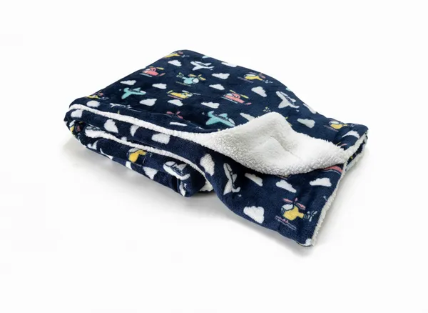 Chopper_Ride_Flannel_Sherpa_Blanket_