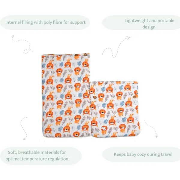 King_uncle_100%_Organic_Cotton_Muslin_Carrier_Nest/_Sleeping_Bag