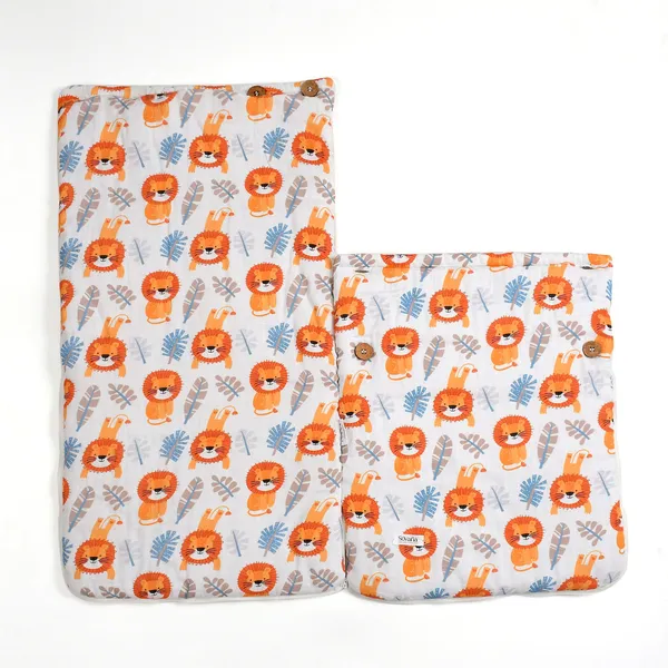 King_uncle_100%_Organic_Cotton_Muslin_Carrier_Nest/_Sleeping_Bag