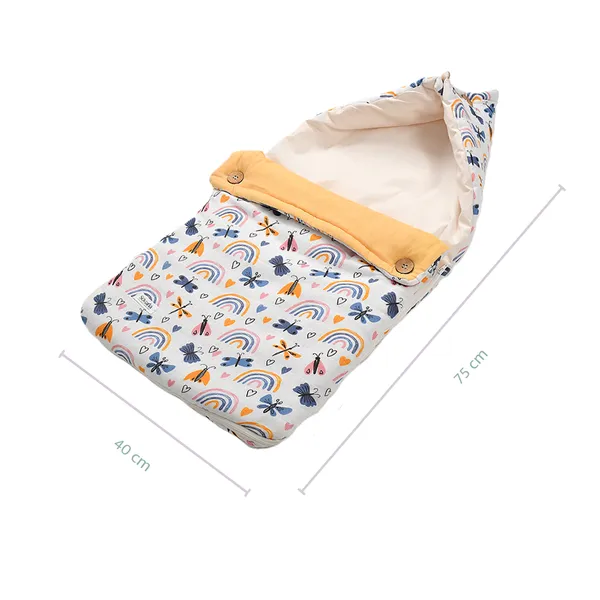 Dragonfly_100%_Organic_Cotton_Muslin_Carrier_Nest/_Sleeping_Bag