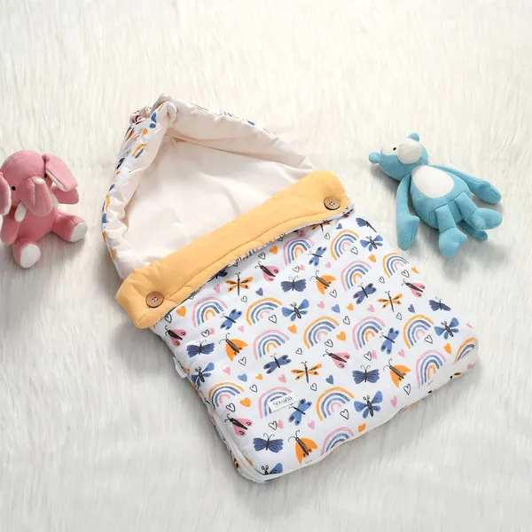 Dragonfly_100%_Organic_Cotton_Muslin_Carrier_Nest/_Sleeping_Bag