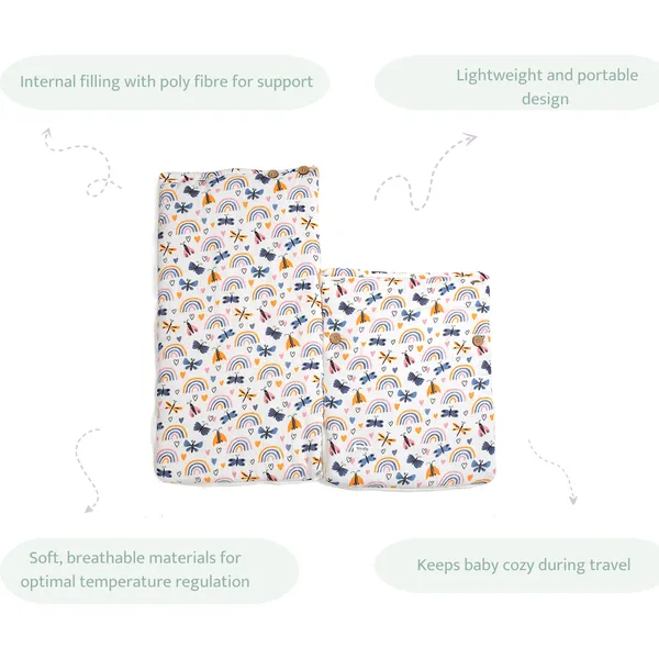 Dragonfly_100%_Organic_Cotton_Muslin_Carrier_Nest/_Sleeping_Bag