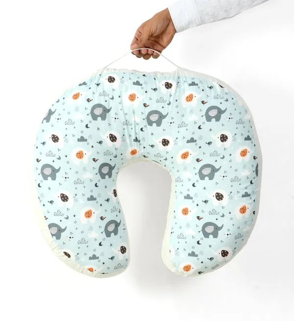 Appu_and_friends_100%_Nursing/Feeding_Pillow_with_removable_organic_cotton_cover