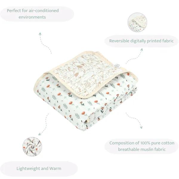 Ferns_and_Roses_Organic_Cotton_Quilted_Muslin_Reversible_Blanket