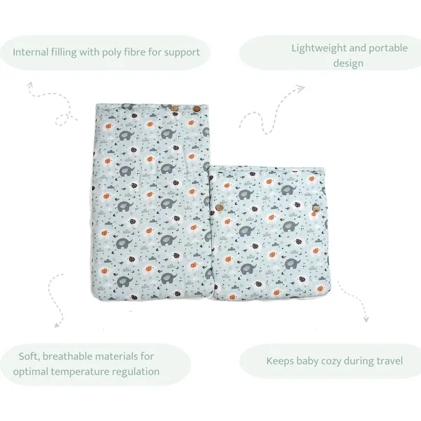 Appu_and_friends_100%_Organic_Cotton_Muslin_Carrier_Nest/_Sleeping_Bag