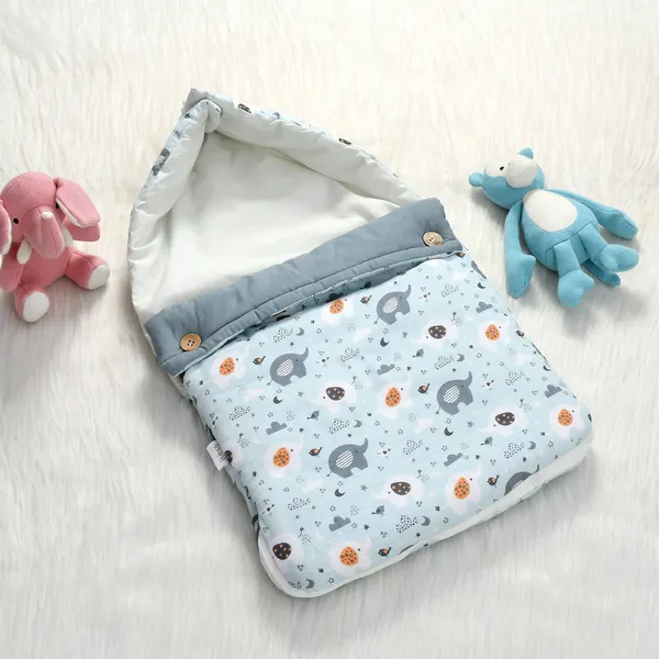 Appu_and_friends_100%_Organic_Cotton_Muslin_Carrier_Nest/_Sleeping_Bag