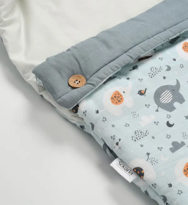 Appu_and_friends_100%_Organic_Cotton_Muslin_Carrier_Nest/_Sleeping_Bag