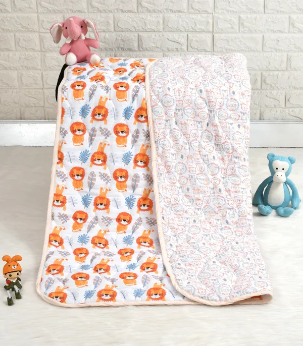 King_Uncle_Organic_Cotton_Quilted_Muslin_Reversible_Blanket