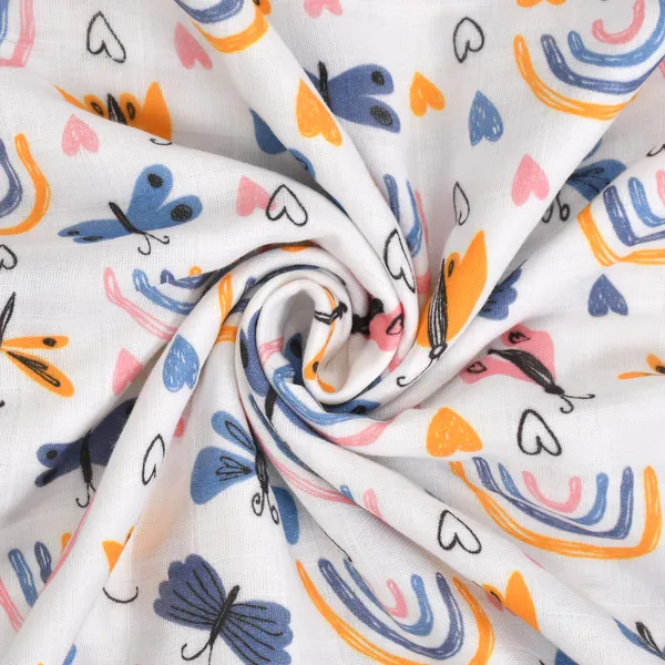 Dragonfly_6-layer_100%_Organic_Cotton_Muslin_Reversible_Blanket