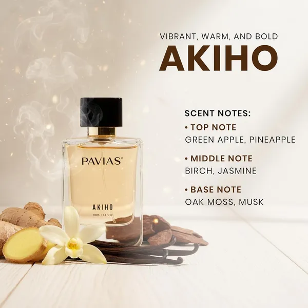 PAVIAS_Akiho_Perfume_|_Unisex_Eau_de_Parfum_for_Men_&_Women_|_Fresh_Spicy_&_Woody_Fragrance_|_Long-Lasting_Designer_Scent_|_100ml_EDP_|_Made_in_India