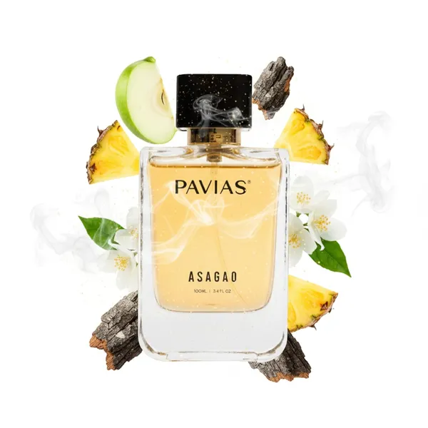 PAVIAS_Asagao_Perfume_|_Unisex_Eau_de_Parfum_for_Men_&_Women_|_Fresh_Fruity_&_Woody_Fragrance_|_Long-Lasting_Designer_Scent_|_100ml_EDP_|_Made_in_India