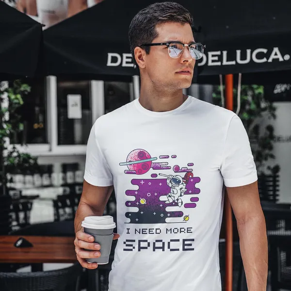 TrendzyKart_100%_Cotton_Space_Design_Printed_Crew_Neck_T-Shirt__-_White