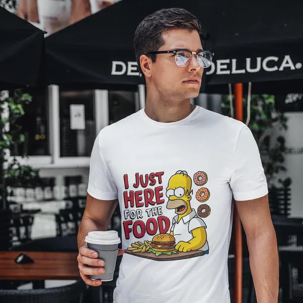 TrendzyKart_100%_Cotton_Simpsons_Cartoon_Printed_Crew_Neck_T-Shirt__-_White