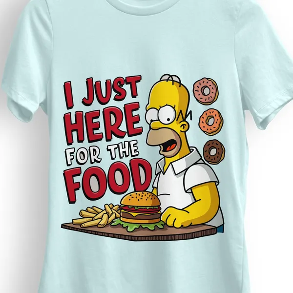 TrendzyKart_100%_Cotton_Simpsons_Cartoon_Printed_Crew_Neck_T-Shirt__-_Mint