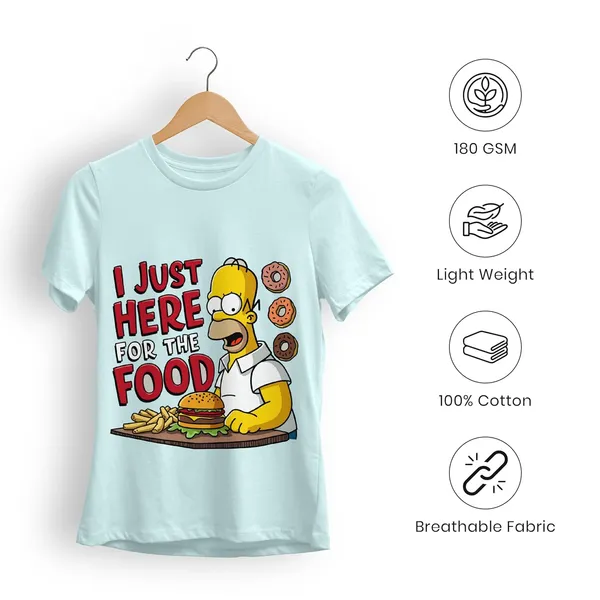 TrendzyKart_100%_Cotton_Simpsons_Cartoon_Printed_Crew_Neck_T-Shirt__-_Mint