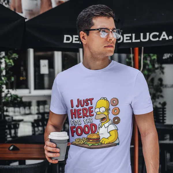 TrendzyKart_100%_Cotton_Simpsons_Cartoon_Printed_Crew_Neck_T-Shirt__-_Lavender