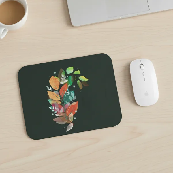 Black_Square_Printed_Mouse_Pad_Autumn_Leaf_Design_Smooth_Cloth_Surface_Anti_Slip_Rubber_Base_Ergonomic_Mouse_Mat_For_Laptop_Pc_Office_&_Gaming