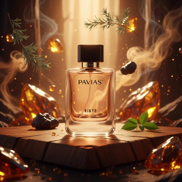 PAVIAS_Kikyo_Eau_de_Parfum_100ml_Unisex_Perfume_for_Men_&_Women_|_Herbal,_Resinous_&_Woody_Fragrance_|_Long-Lasting_Designer_Scent_|_EDP_|_Made_in_India