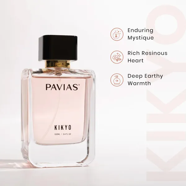 PAVIAS_Kikyo_Eau_de_Parfum_100ml_Unisex_Perfume_for_Men_&_Women_|_Herbal,_Resinous_&_Woody_Fragrance_|_Long-Lasting_Designer_Scent_|_EDP_|_Made_in_India