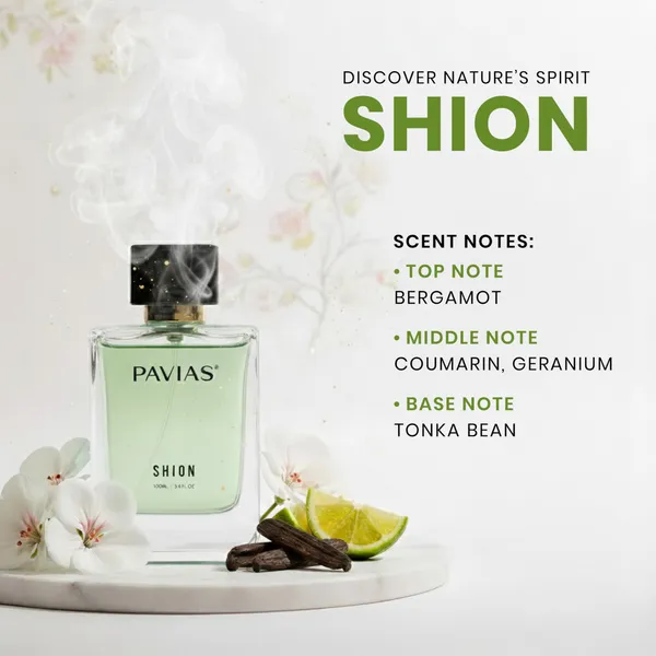 PAVIAS_Shion_Perfume_Unisex_Eau_de_Parfum_for_Men_&_Women_Fresh_Citrus_&_Warm_Tonka_Scent_Long-Lasting_Luxury_Fragrance_Premium_Designer_Perfume_100ml_EDP_Spray