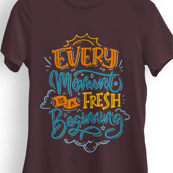 Trendzy_Kart_Motivational_Quote_Printed_Women�s_T-Shirt_|_100%_Cotton_Crew_Neck_Half_Sleeve_Graphic_Tee_for_Women_|_Casual_Inspirational_Top_(in,_Alpha,_3XL,_Plus,_Maroon)