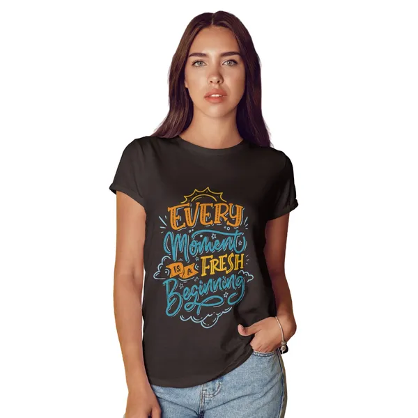 Trendzy_Kart_Motivational_Quote_Printed_Women�s_T-Shirt_|_100%_Cotton_Crew_Neck_Half_Sleeve_Graphic_Tee_for_Women_|_Casual_Inspirational_Top_(in,_Alpha,_3XL,_Plus,_Brown)