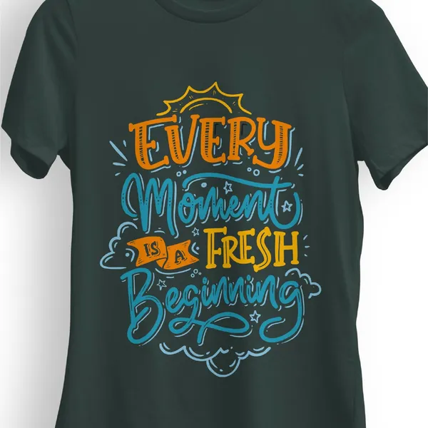 Trendzy_Kart_Motivational_Quote_Printed_Women's_T-Shirt_|_100%_Cotton_Crew_Neck_Half_Sleeve_Graphic_Tee_for_Women_|_Casual_Inspirational_Top_(in,_Alpha,_3XL,_Plus,_Green)
