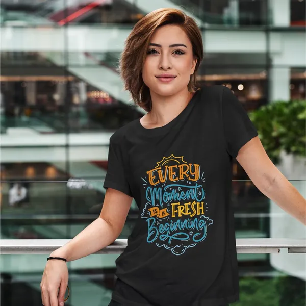 Trendzy_Kart_Motivational_Quote_Printed_Women�s_T-Shirt_|_100%_Cotton_Crew_Neck_Half_Sleeve_Graphic_Tee_for_Women_|_Casual_Inspirational_Top_(in,_Alpha,_3XL,_Plus,_Black)
