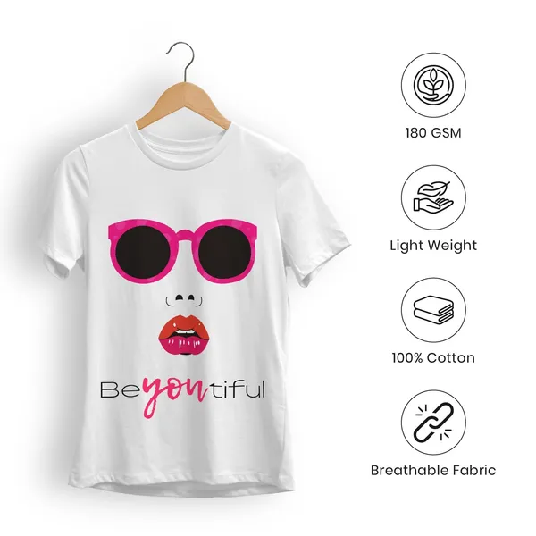 Trendzy_Kart_�Be_Youtiful_Self�_Quote_Women�s_T-Shirt_|_100%_Cotton_Crew_Neck_Half_Sleeve_Graphic_Printed_Tee_|_Soft_Breathable_Regular_Fit_Casual_Top_(in,_Alpha,_3XL,_Plus,_White)