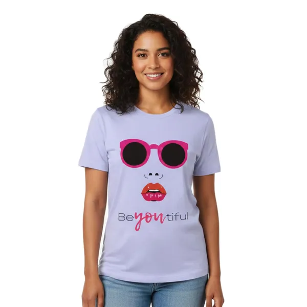 Trendzy_Kart_�Be_Youtiful_Self�_Quote_Women�s_T-Shirt_|_100%_Cotton_Crew_Neck_Half_Sleeve_Graphic_Printed_Tee_|_Soft_Breathable_Regular_Fit_Casual_Top_(in,_Alpha,_3XL,_Plus,_Purple)